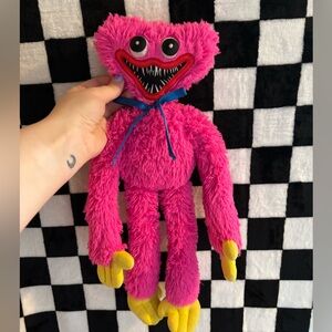 Poppy Playtime Huggy wuggys Plush Toy, Blue/Pink Poppy